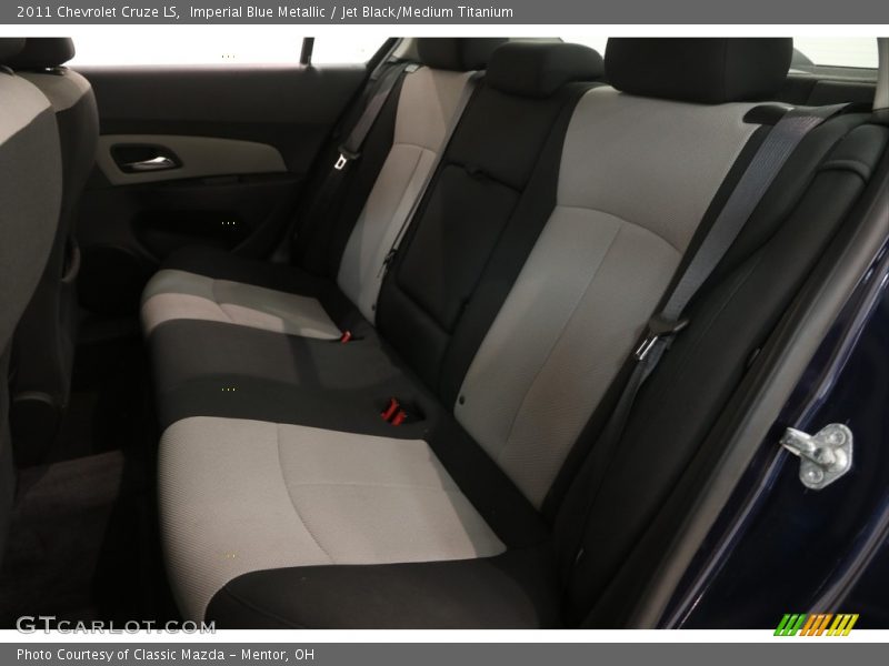 Imperial Blue Metallic / Jet Black/Medium Titanium 2011 Chevrolet Cruze LS