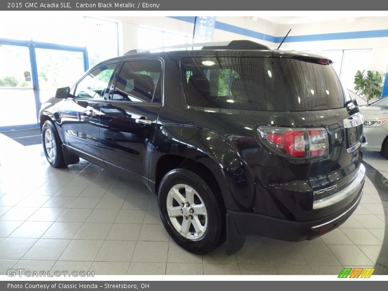Carbon Black Metallic / Ebony 2015 GMC Acadia SLE
