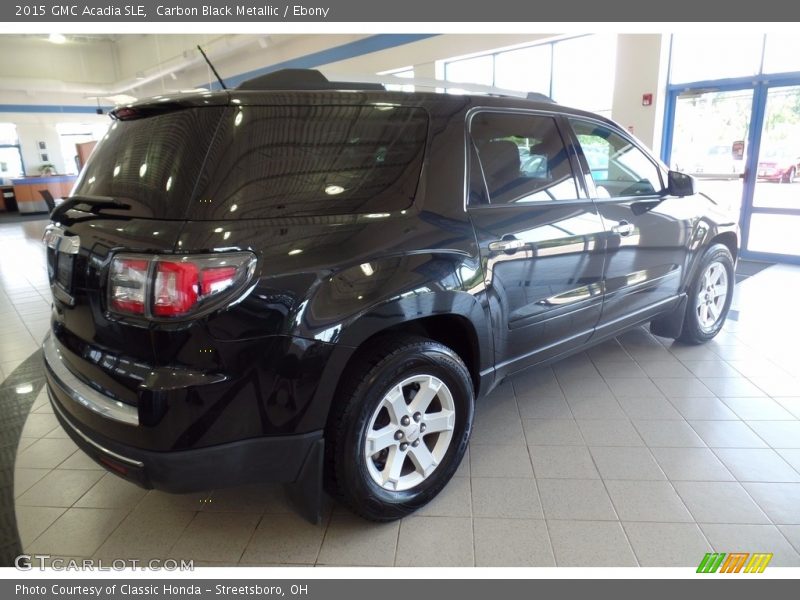 Carbon Black Metallic / Ebony 2015 GMC Acadia SLE