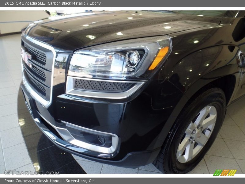Carbon Black Metallic / Ebony 2015 GMC Acadia SLE