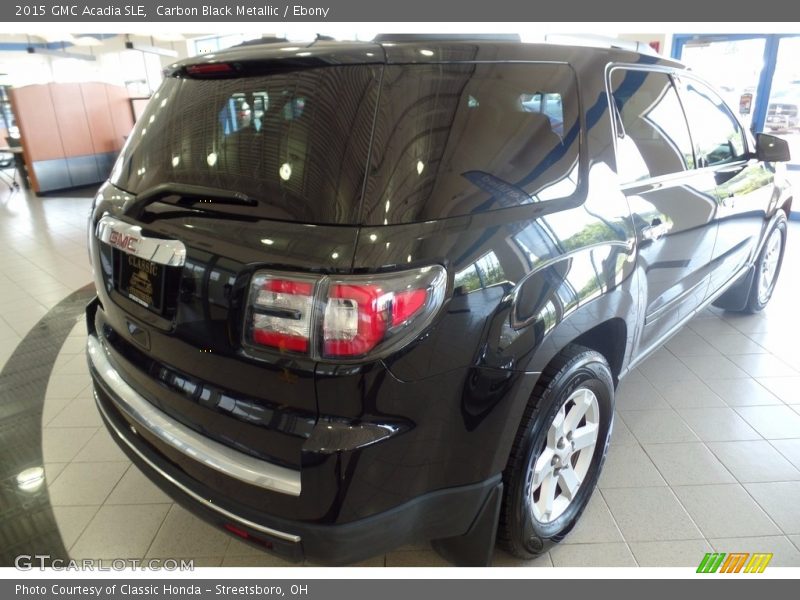 Carbon Black Metallic / Ebony 2015 GMC Acadia SLE