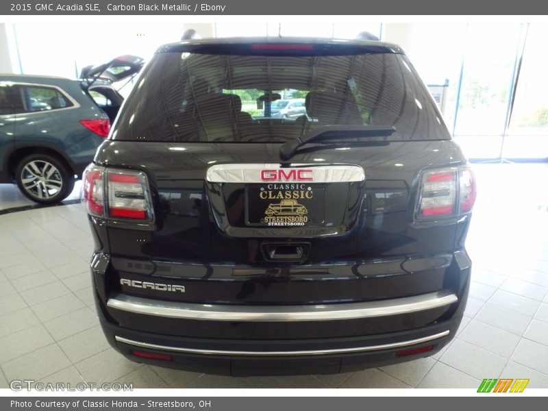 Carbon Black Metallic / Ebony 2015 GMC Acadia SLE
