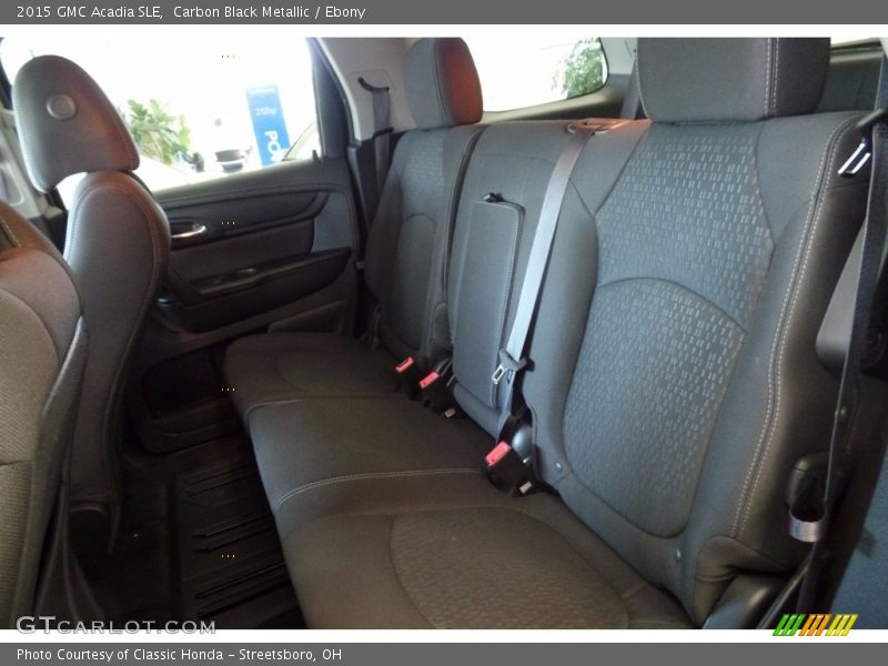 Carbon Black Metallic / Ebony 2015 GMC Acadia SLE