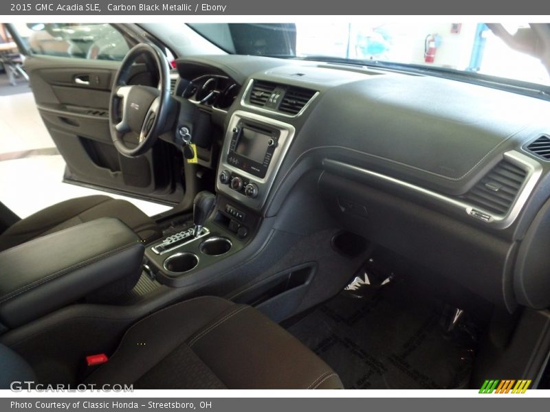 Carbon Black Metallic / Ebony 2015 GMC Acadia SLE
