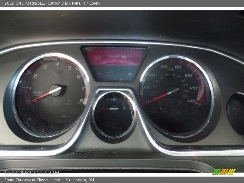 Carbon Black Metallic / Ebony 2015 GMC Acadia SLE