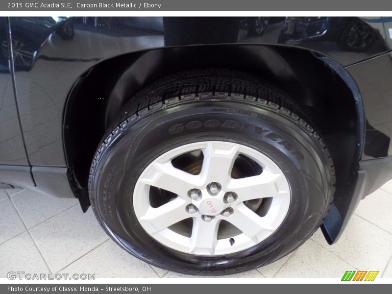 Carbon Black Metallic / Ebony 2015 GMC Acadia SLE