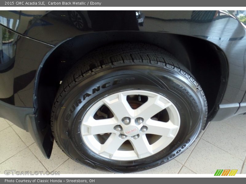 Carbon Black Metallic / Ebony 2015 GMC Acadia SLE
