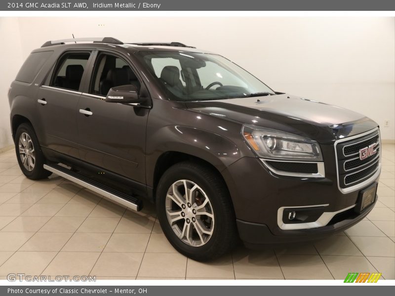 Iridium Metallic / Ebony 2014 GMC Acadia SLT AWD
