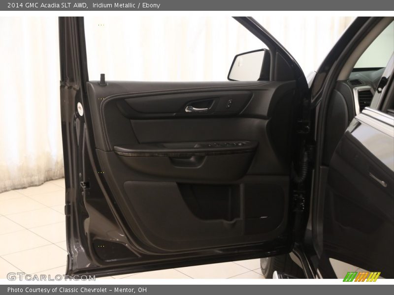 Iridium Metallic / Ebony 2014 GMC Acadia SLT AWD