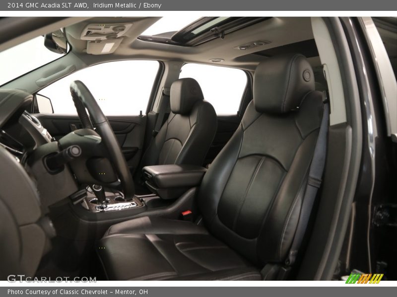 Iridium Metallic / Ebony 2014 GMC Acadia SLT AWD