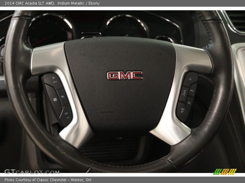 Iridium Metallic / Ebony 2014 GMC Acadia SLT AWD