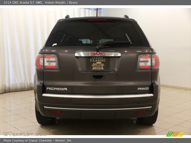 Iridium Metallic / Ebony 2014 GMC Acadia SLT AWD