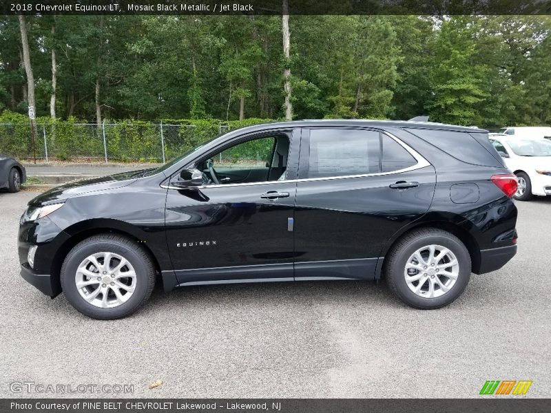 Mosaic Black Metallic / Jet Black 2018 Chevrolet Equinox LT
