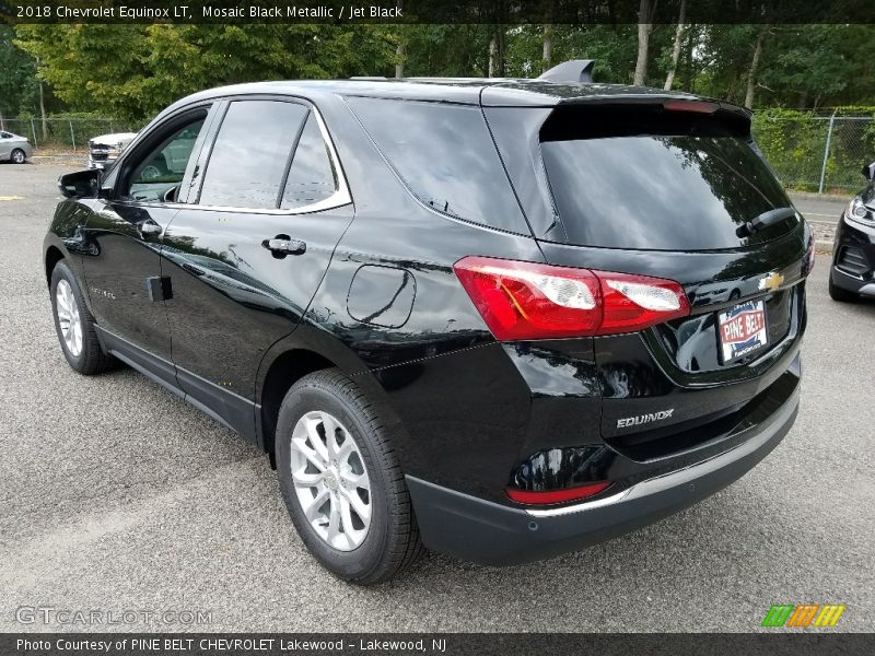 Mosaic Black Metallic / Jet Black 2018 Chevrolet Equinox LT