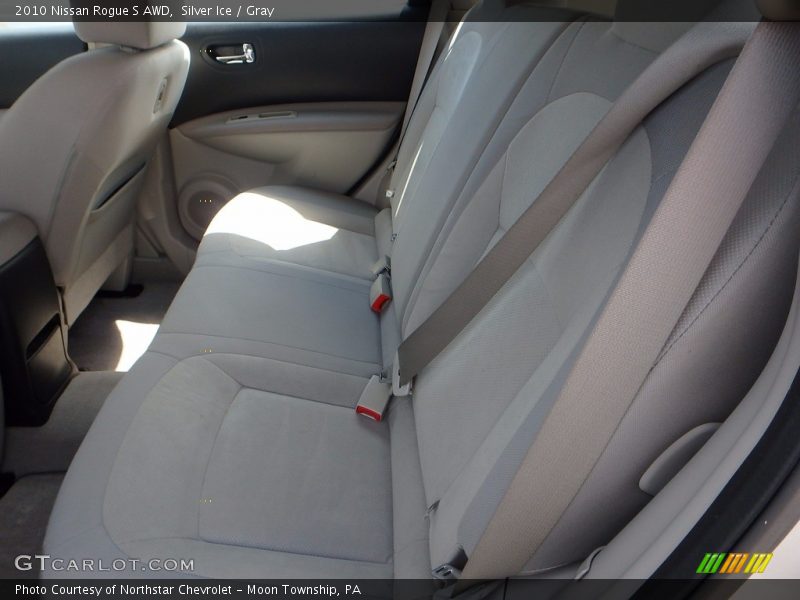 Silver Ice / Gray 2010 Nissan Rogue S AWD