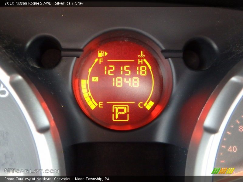 Silver Ice / Gray 2010 Nissan Rogue S AWD