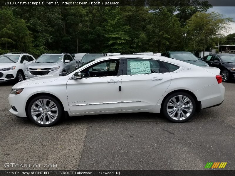 Iridescent Pearl Tricoat / Jet Black 2018 Chevrolet Impala Premier