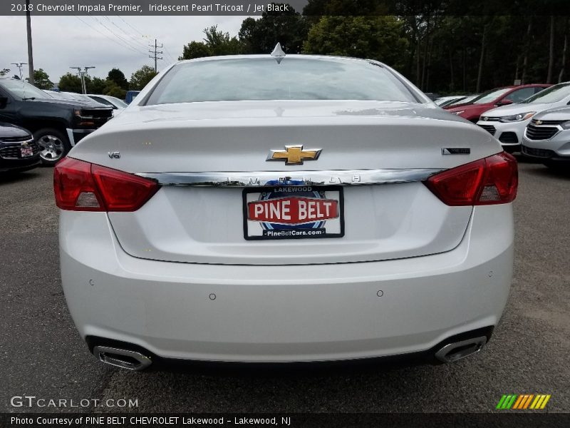 Iridescent Pearl Tricoat / Jet Black 2018 Chevrolet Impala Premier
