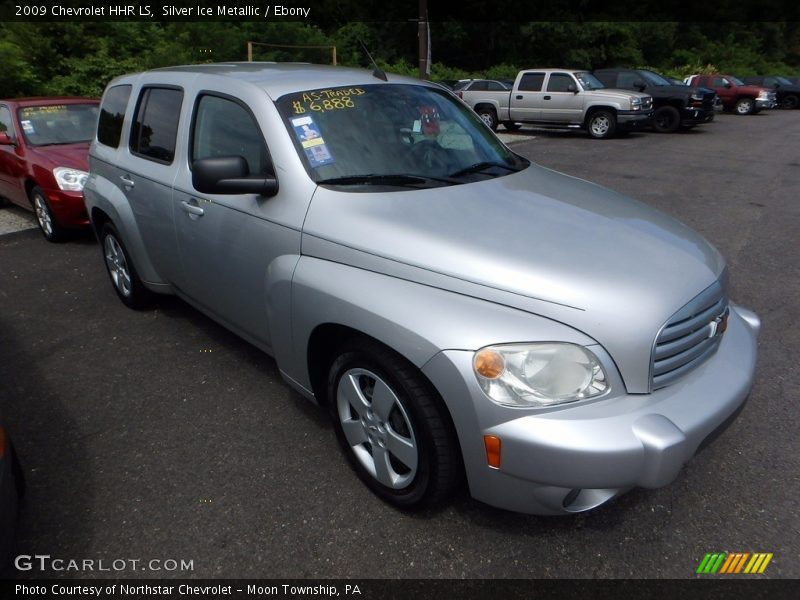 Silver Ice Metallic / Ebony 2009 Chevrolet HHR LS