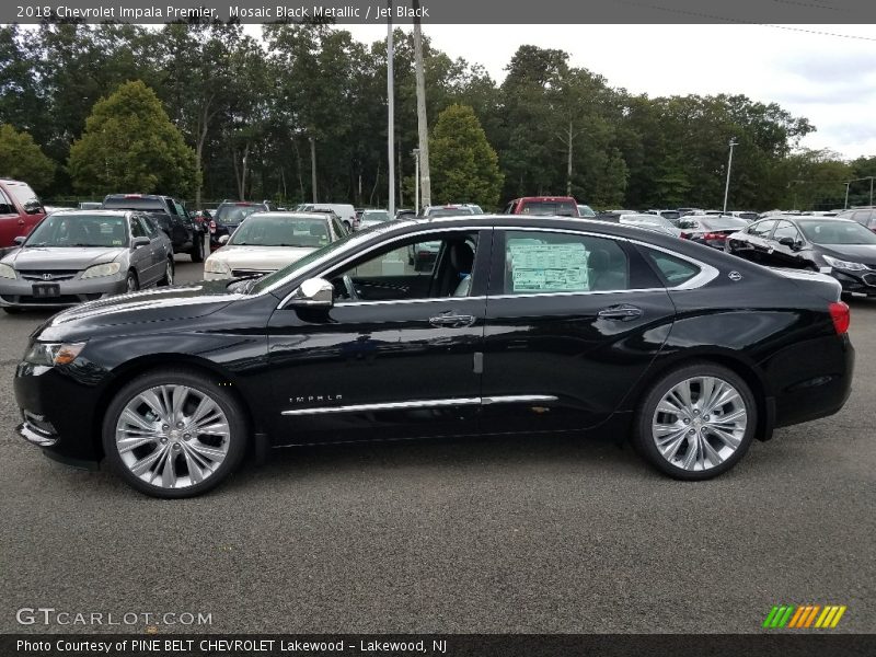 Mosaic Black Metallic / Jet Black 2018 Chevrolet Impala Premier