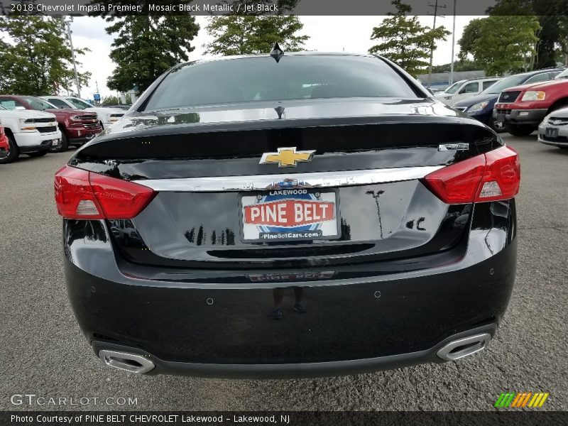 Mosaic Black Metallic / Jet Black 2018 Chevrolet Impala Premier