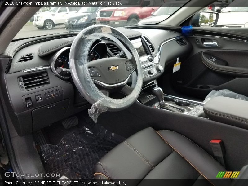 Mosaic Black Metallic / Jet Black 2018 Chevrolet Impala Premier
