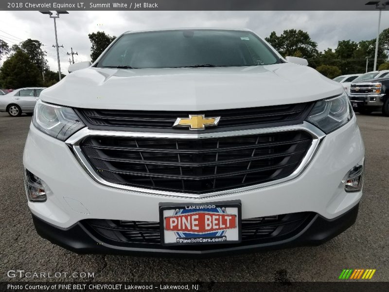 Summit White / Jet Black 2018 Chevrolet Equinox LT