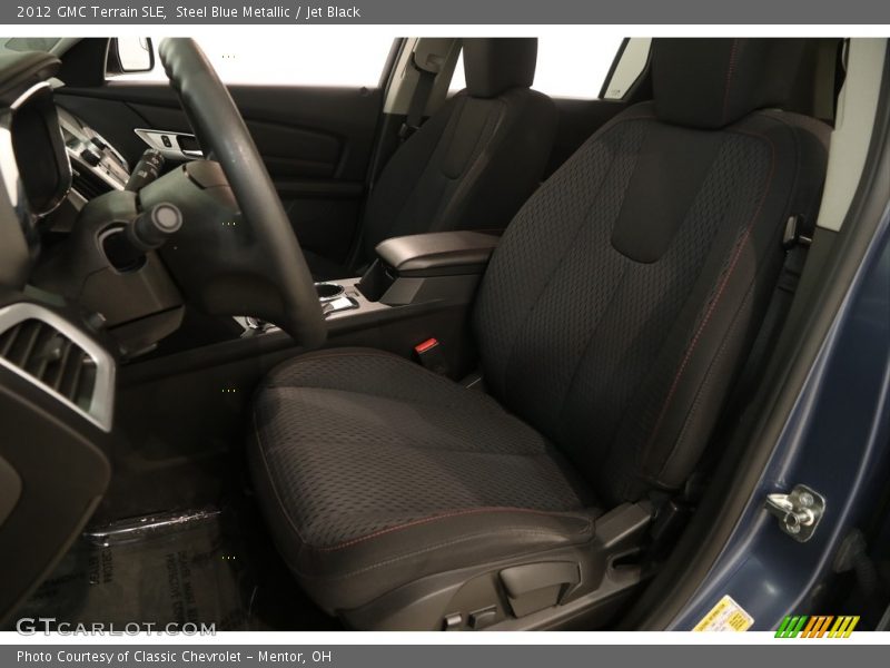 Steel Blue Metallic / Jet Black 2012 GMC Terrain SLE