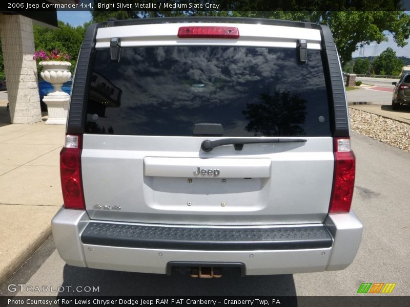 Bright Silver Metallic / Medium Slate Gray 2006 Jeep Commander 4x4