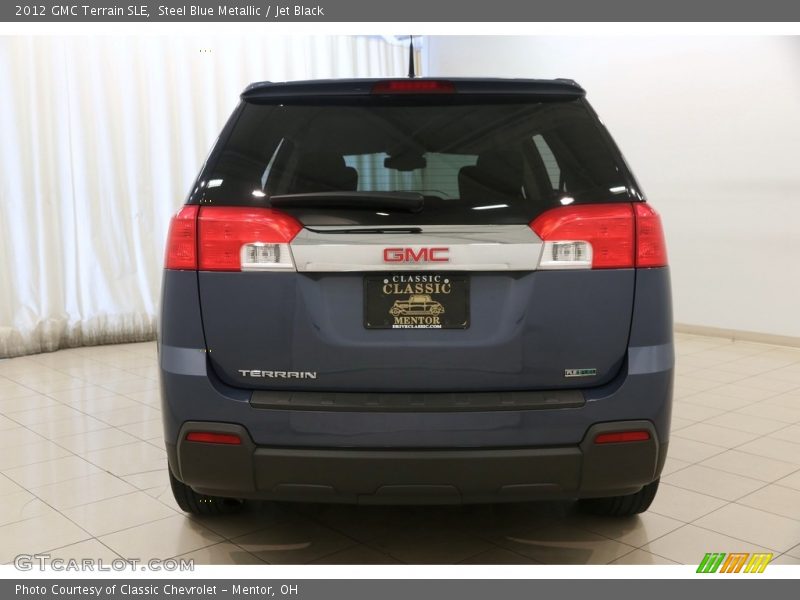 Steel Blue Metallic / Jet Black 2012 GMC Terrain SLE