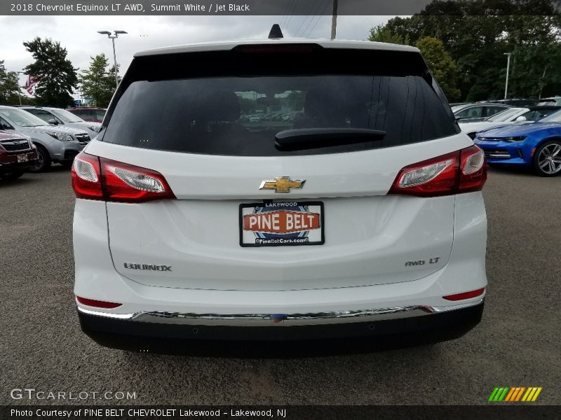 Summit White / Jet Black 2018 Chevrolet Equinox LT AWD