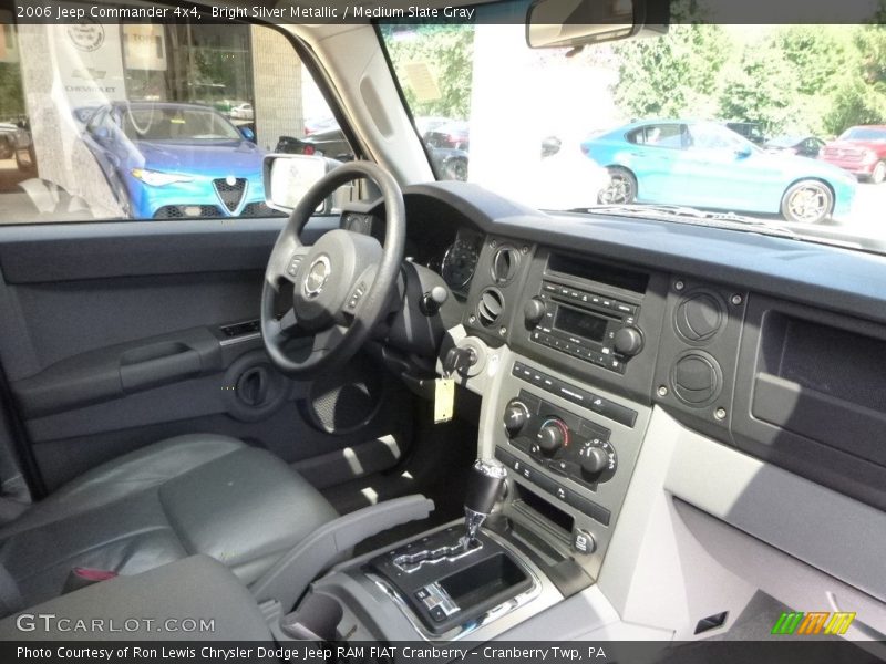 Bright Silver Metallic / Medium Slate Gray 2006 Jeep Commander 4x4