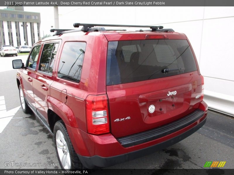 Deep Cherry Red Crystal Pearl / Dark Slate Gray/Light Pebble 2011 Jeep Patriot Latitude 4x4