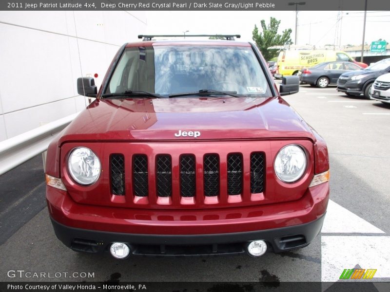 Deep Cherry Red Crystal Pearl / Dark Slate Gray/Light Pebble 2011 Jeep Patriot Latitude 4x4