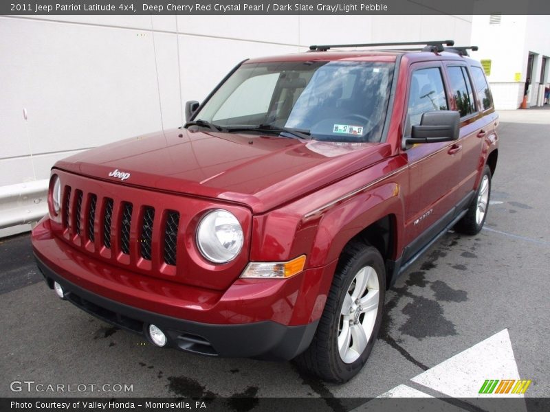 Deep Cherry Red Crystal Pearl / Dark Slate Gray/Light Pebble 2011 Jeep Patriot Latitude 4x4