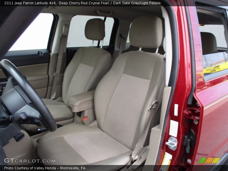 Deep Cherry Red Crystal Pearl / Dark Slate Gray/Light Pebble 2011 Jeep Patriot Latitude 4x4