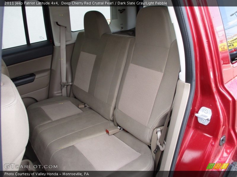 Deep Cherry Red Crystal Pearl / Dark Slate Gray/Light Pebble 2011 Jeep Patriot Latitude 4x4