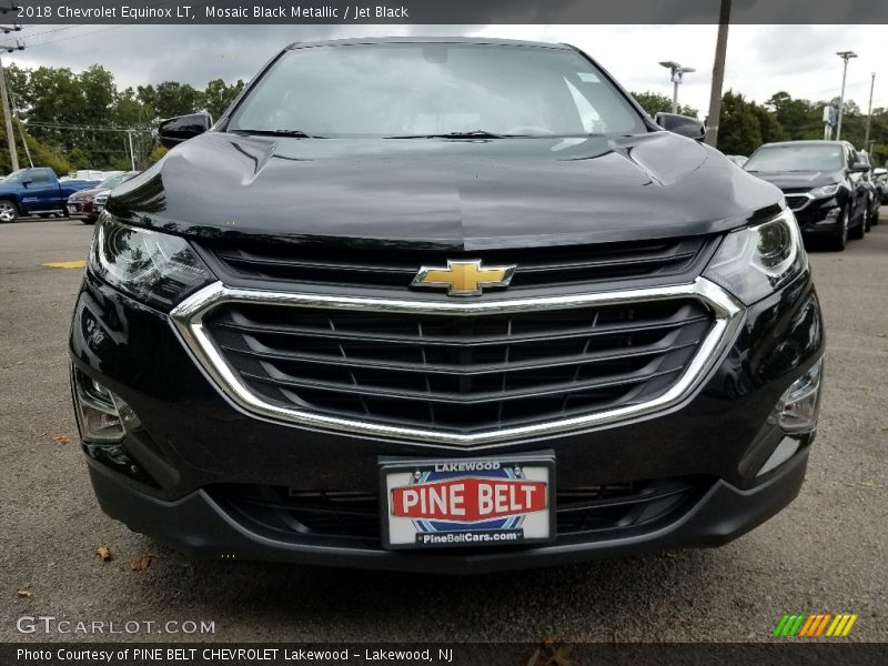 Mosaic Black Metallic / Jet Black 2018 Chevrolet Equinox LT