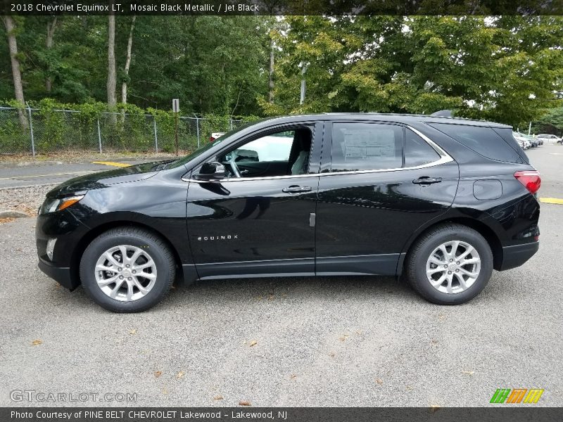 Mosaic Black Metallic / Jet Black 2018 Chevrolet Equinox LT