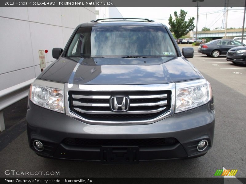 Polished Metal Metallic / Black 2013 Honda Pilot EX-L 4WD