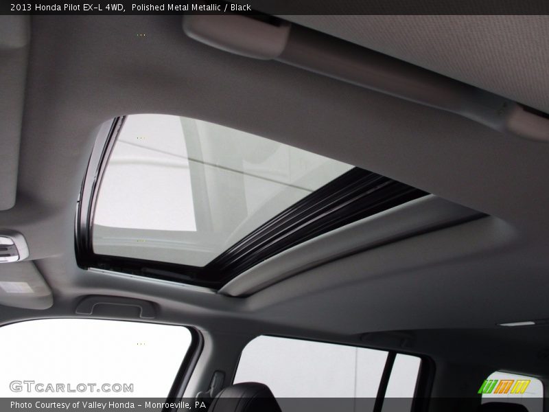 Polished Metal Metallic / Black 2013 Honda Pilot EX-L 4WD