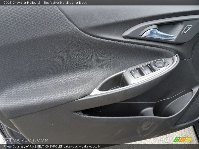 Blue Velvet Metallic / Jet Black 2018 Chevrolet Malibu LS