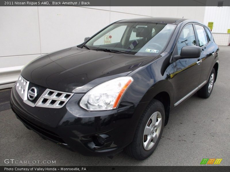 Black Amethyst / Black 2011 Nissan Rogue S AWD