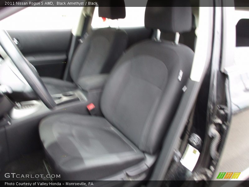 Black Amethyst / Black 2011 Nissan Rogue S AWD
