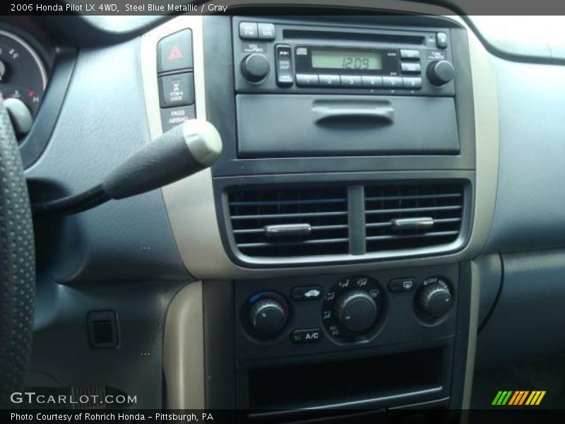 Steel Blue Metallic / Gray 2006 Honda Pilot LX 4WD