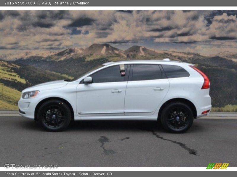 Ice White / Off-Black 2016 Volvo XC60 T5 AWD