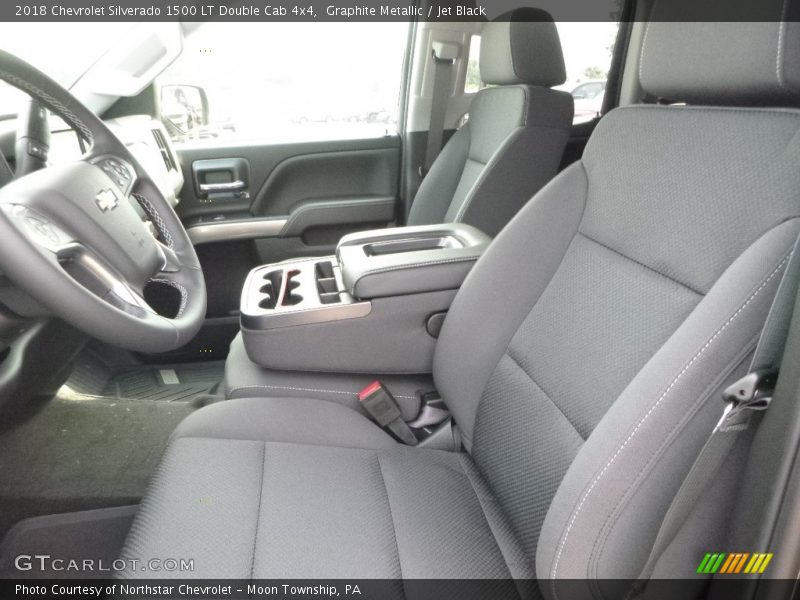 Front Seat of 2018 Silverado 1500 LT Double Cab 4x4