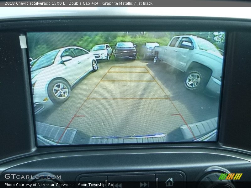 Graphite Metallic / Jet Black 2018 Chevrolet Silverado 1500 LT Double Cab 4x4