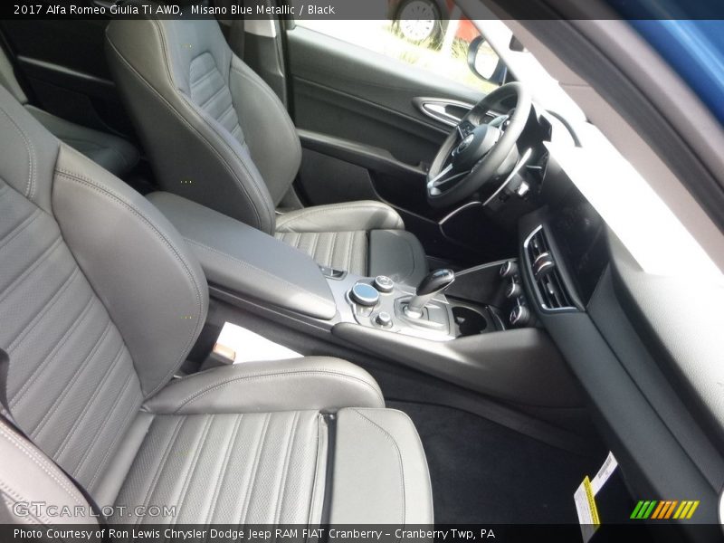 Front Seat of 2017 Giulia Ti AWD