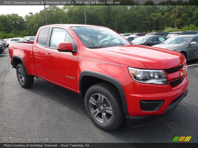 Front 3/4 View of 2017 Colorado WT Extended Cab 4x4
